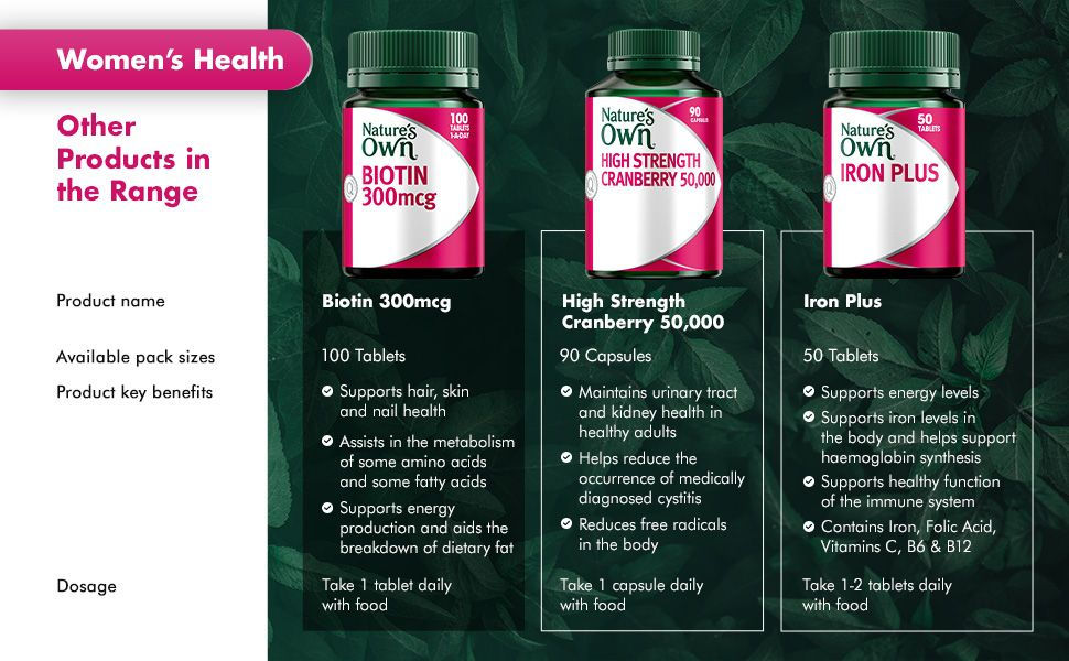 縮圖：Natures Own 비오틴 300mcg 100정