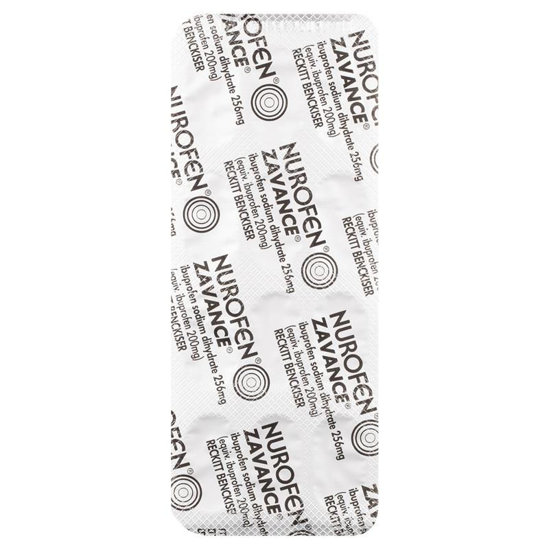 섬네일: Nurofen Zavance 뉴로펜 (이부프로펜) 진통제 96정