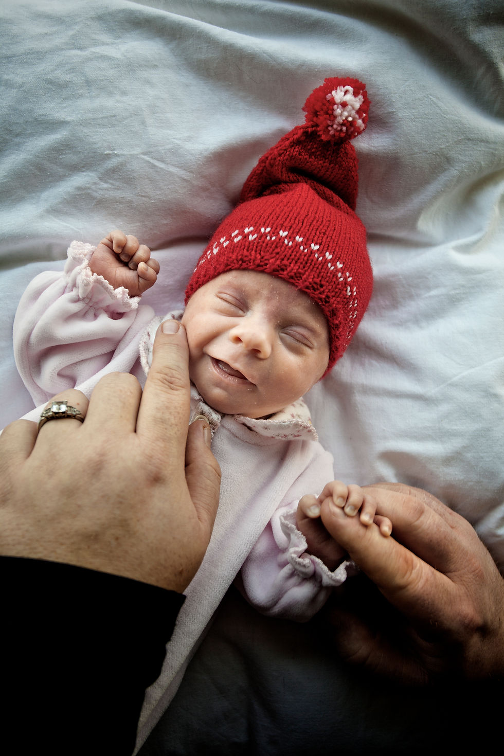 Premature born chrtistmas eve.