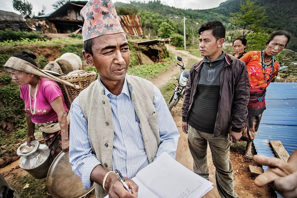 Village nr. 7 in Nepal