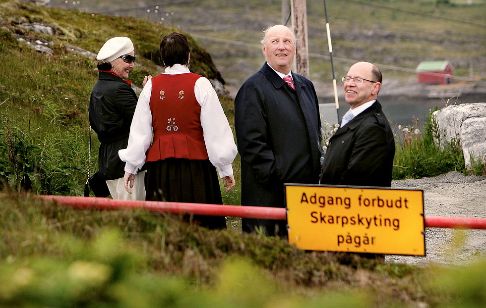 King of Norway at Lovund