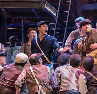 Paul Teal as Jack Kelly, Newsies August 2022.jpeg