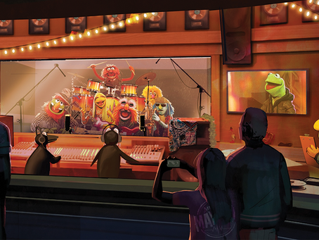 The Electric Mayhem Arrives at Rock ‘n’ Roller Coaster Starring The Muppets