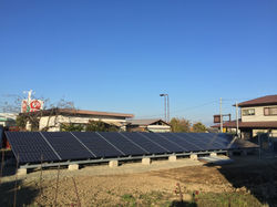 太陽光発電野立て