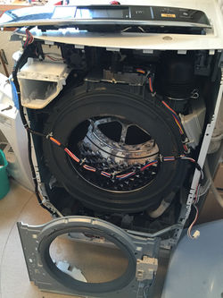 ドラム型洗濯機修理