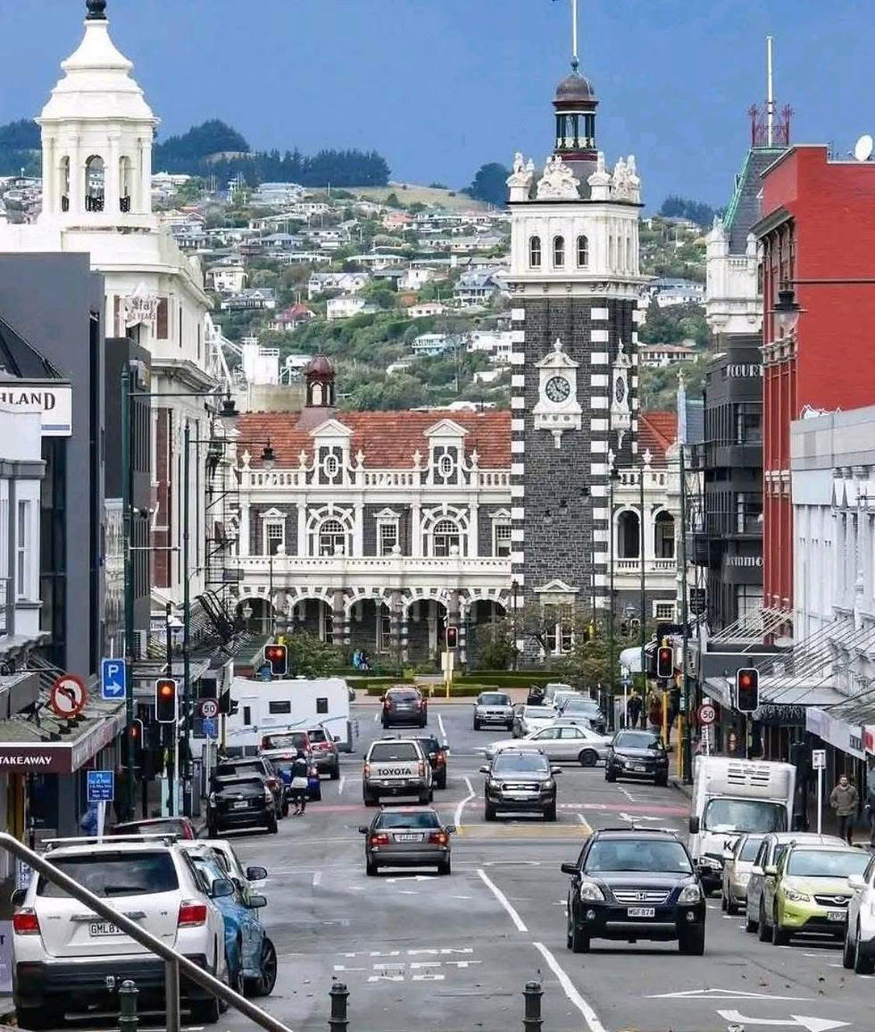 dunedin city, the oldest city in New Zealand