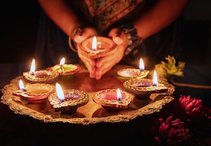 Diwali Diyas, green Diwali, have a safe Diwali