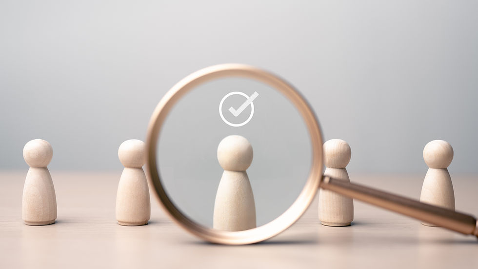 recruitment agency finding the right candidate