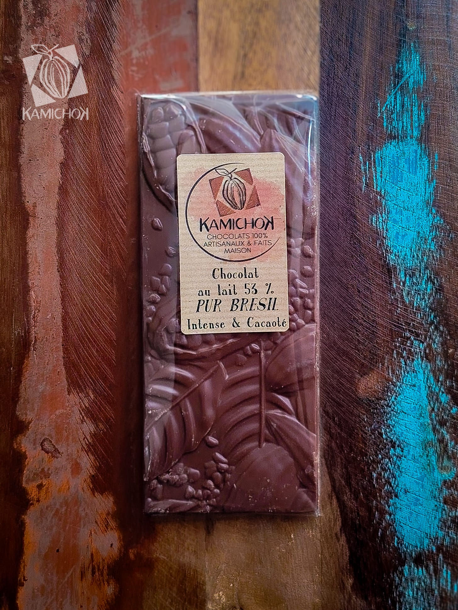 Chocolat au Lait 53% Pur Brésil - intense & cacaoté