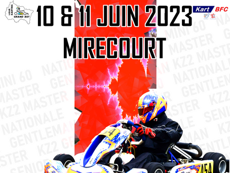 Ouverture des Inscriptions pour la 4e Manche à Mirecourt