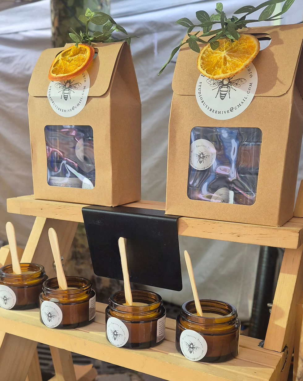 Thumbnail: Solid Beeswax Perfume Gift Set of 4