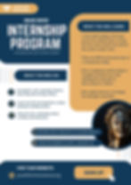 A flyer showcasing information about Youth for Innocence's internship (all included below)