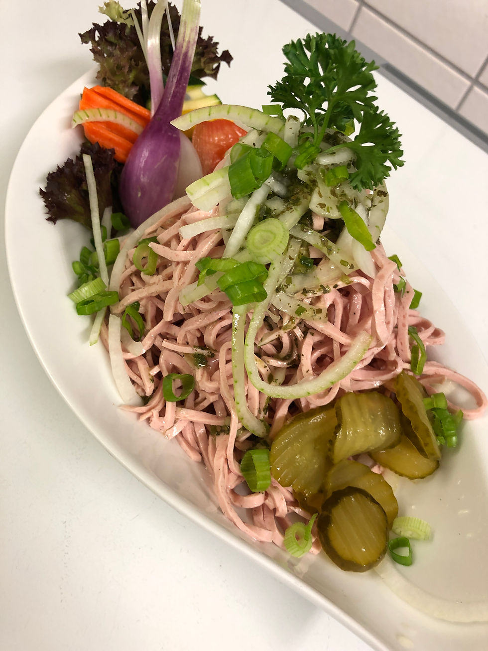 Arranged Food and Objects