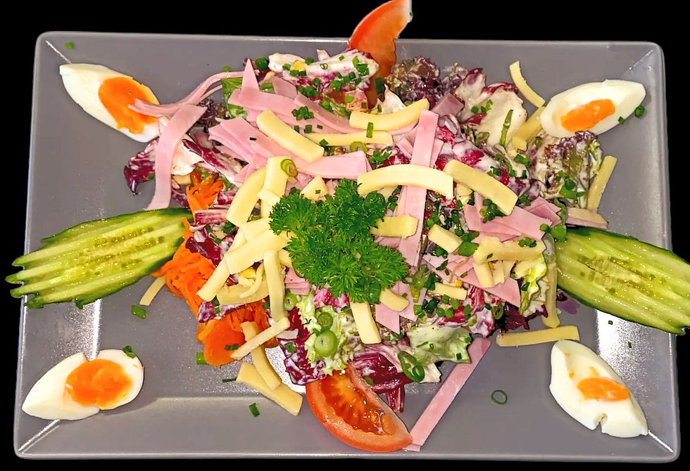 Arranged Food and Objects