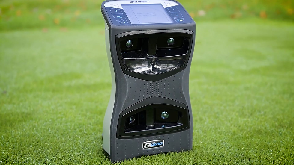 Golf simulator launch monitors