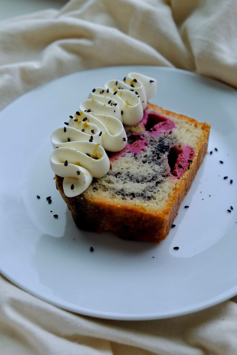 rezept - himbeer sesam salbei
