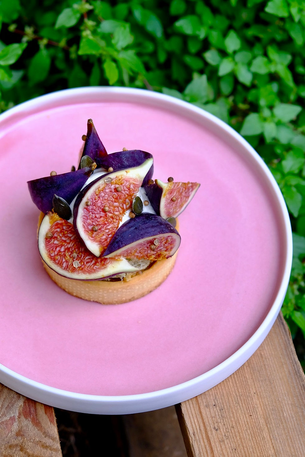 rezept - feige koriander kürbiskern