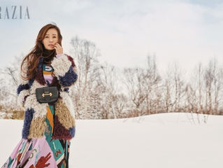 손태영, 홋카이도 설원보다 더 눈부신 `시크+우아美`