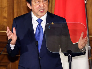 아베 "한미일 외교장관회담은 3국간 긴밀한 공조 상징"