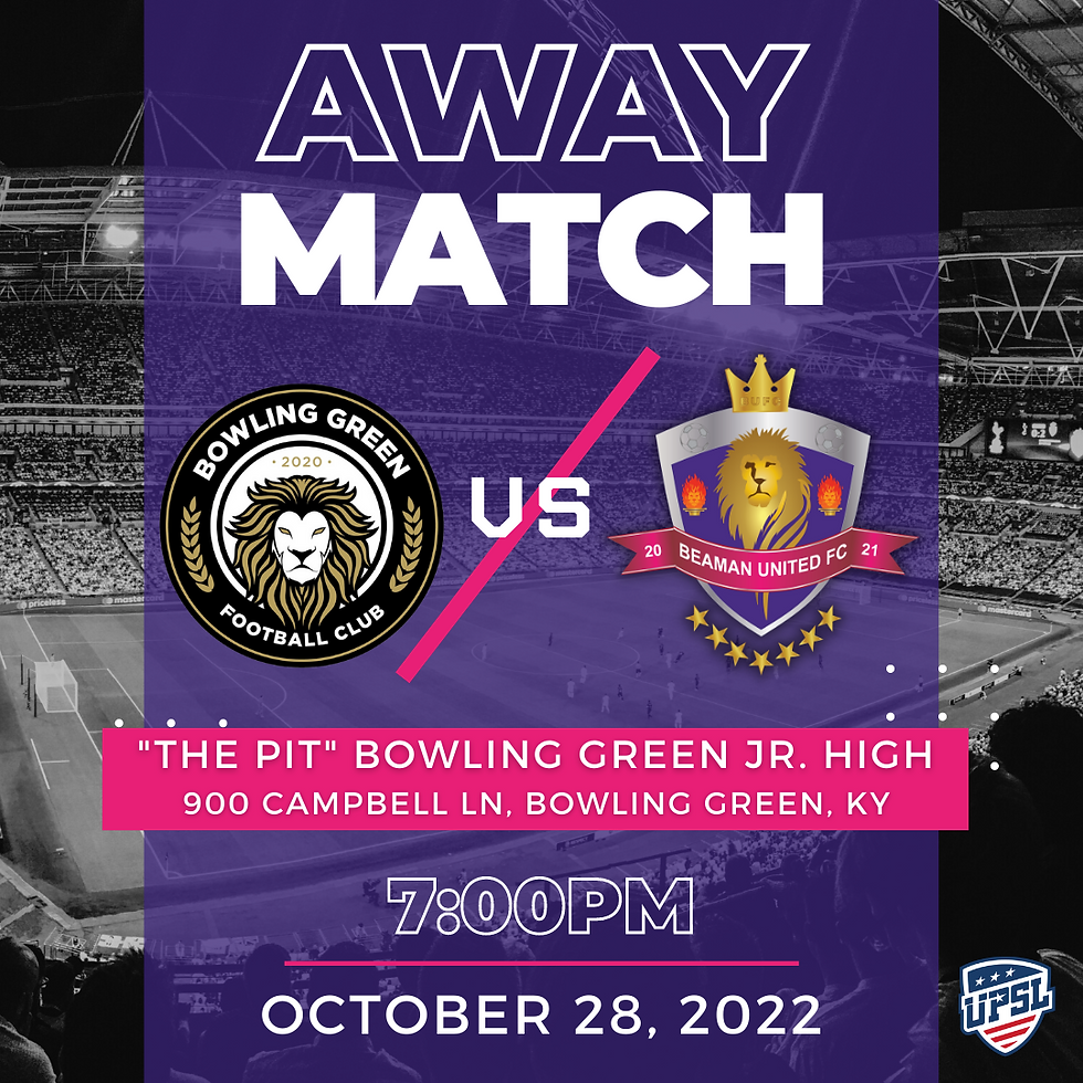 Beaman United FC @ Bowling Green FC