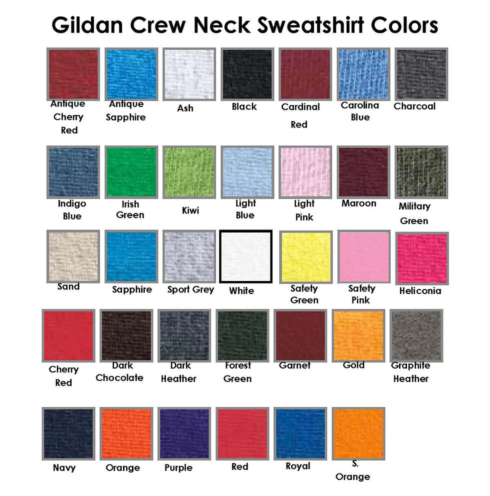 Thumbnail: Gildan Crew Neck SweatShirt