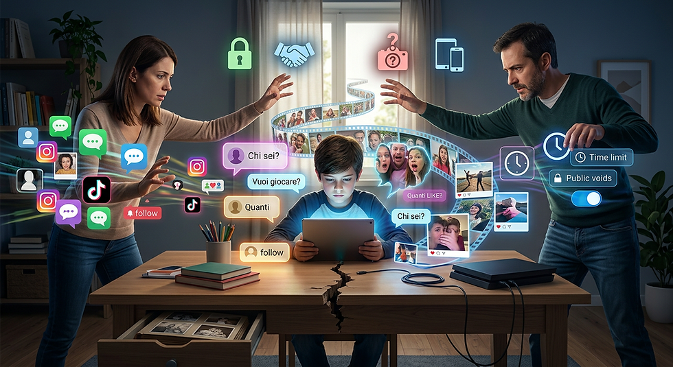 #PrivacyMinori  #IdentitàDigitale #ControlloGenitoriale