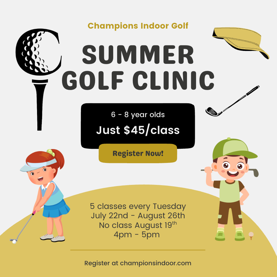 Junior Summer Golf Clinic @ 4pm - Billerica