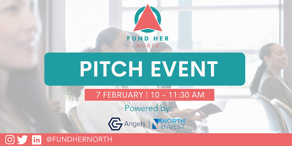 Fund Her North Pitch Event with NorthInvest and GC Angels