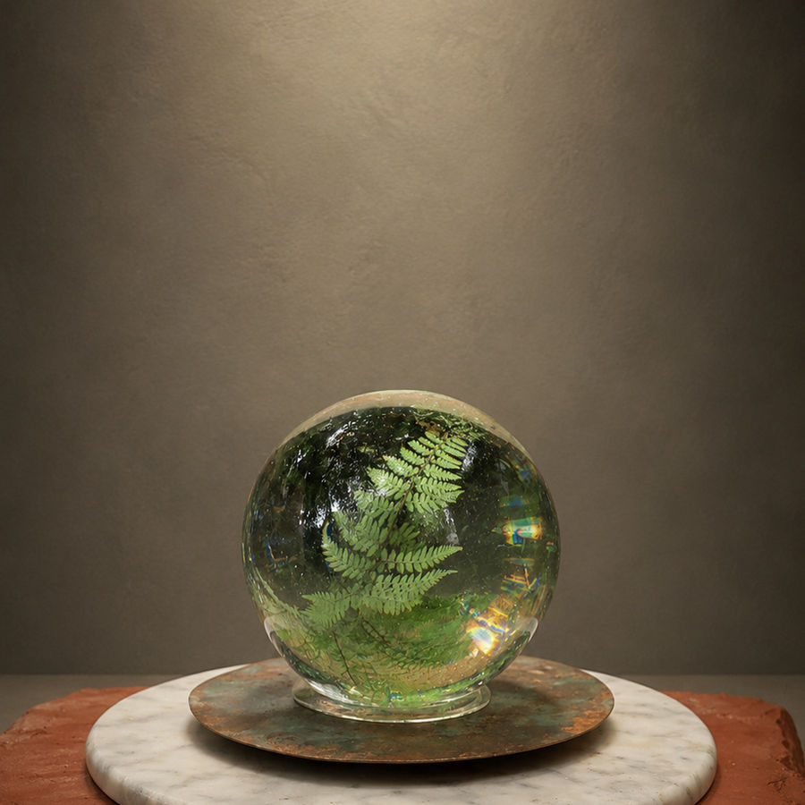 The Garden in the Globe by Jack Metzger