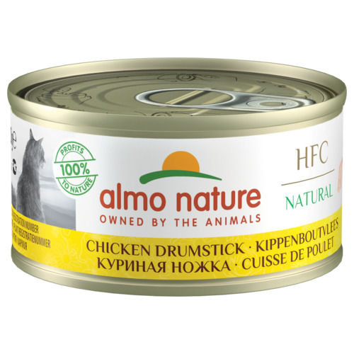Almo Nature HFC Cat Natural Kippenboutvlees 70gr