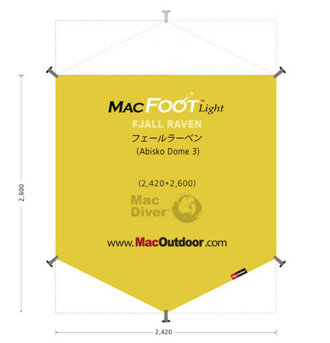 Fjallraven フェールラーベン アビスコ ドーム3 Abisko Dome 3 | MAC