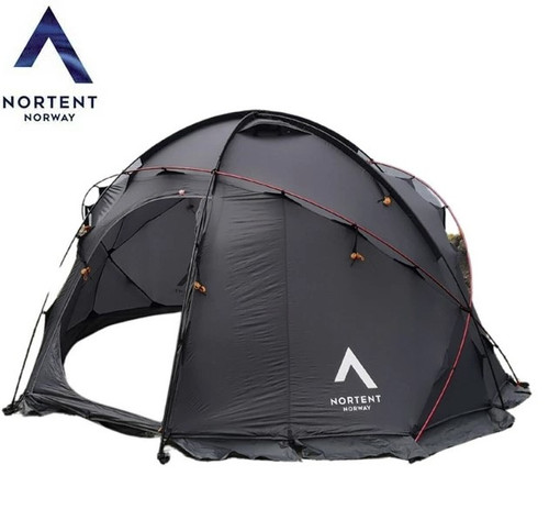 【NORTENT】gamme6pc(ベージュ)&グランドシートセット NORTENT Gamme6 ギャム6 一体型 専用グランドシート ハイ