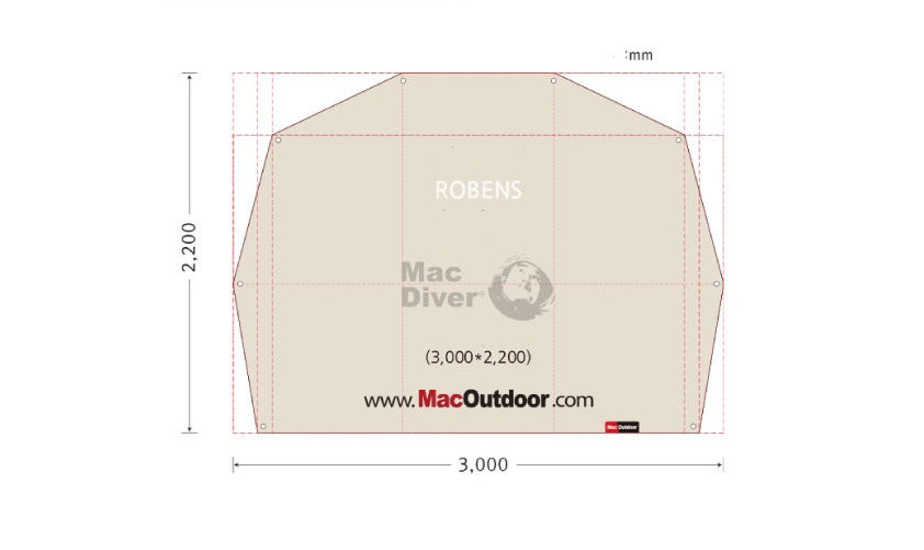 Robens フェアバンクス Fire Proof 一体型