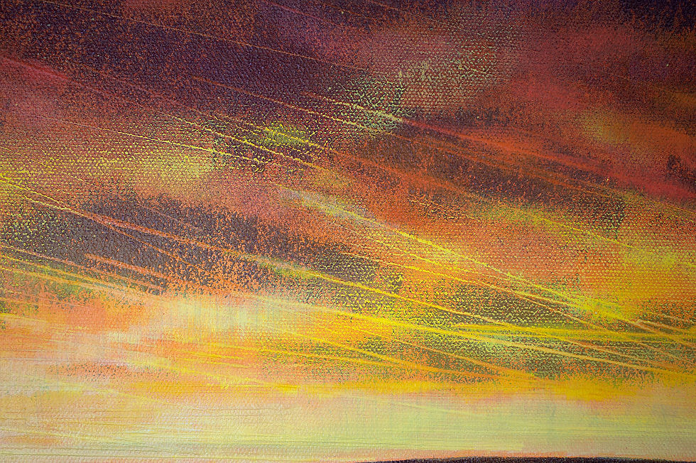 Thumbnail: Studland Bay At Sunset - Jurassic Coast Painting For Sale