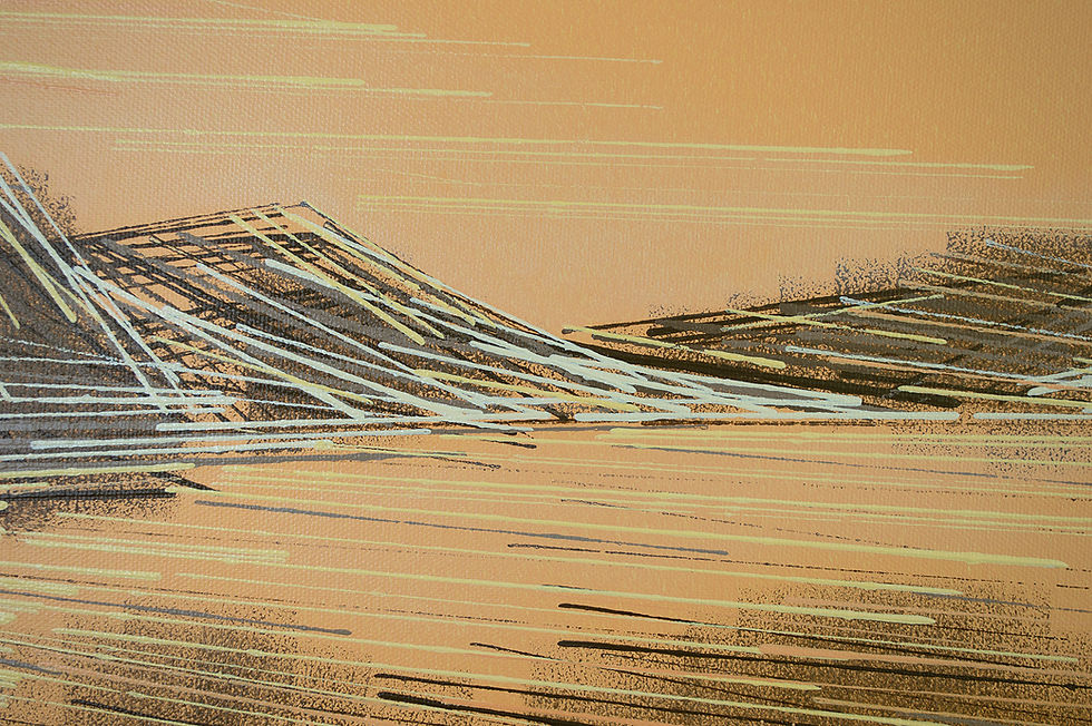 Thumbnail: Mupe Bay At Sunset -Jurassic Coast Painting For Sale