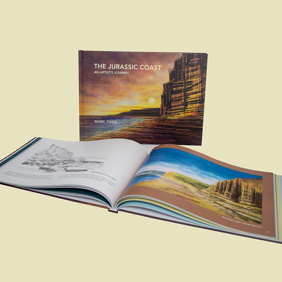 Thumbnail: THE JURASSIC COAST / AN ARTIST'S JOURNEY, DORSET JURASSIC COAST BOOK AND BOOKS FOR SALE 1