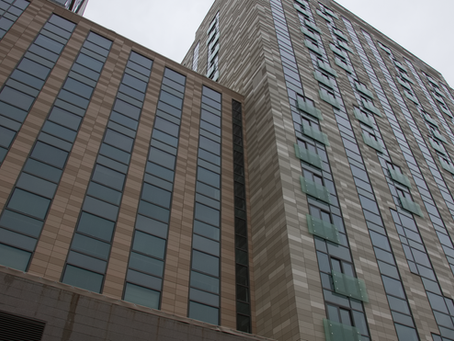 "The Veridian" - Multipurpose building, Boston, MA. Terra Cotta panels