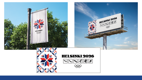 Helenski Olympics Banners and Signage