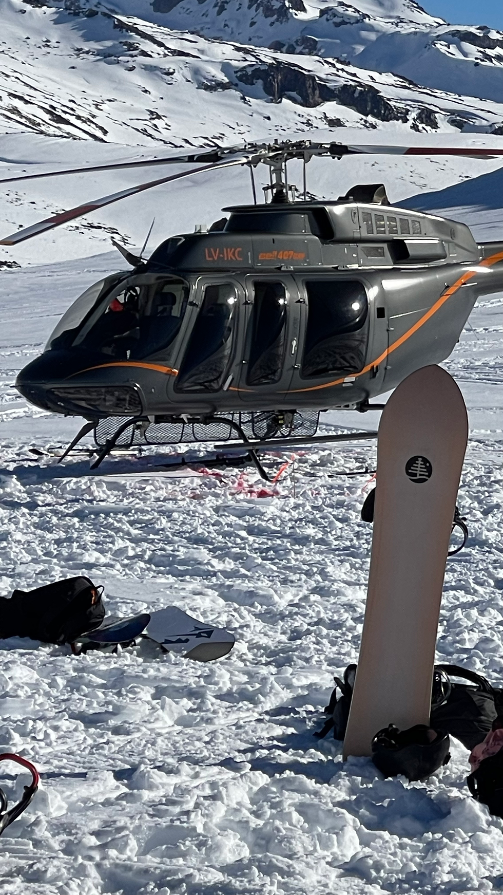 Heliski en Caviahue