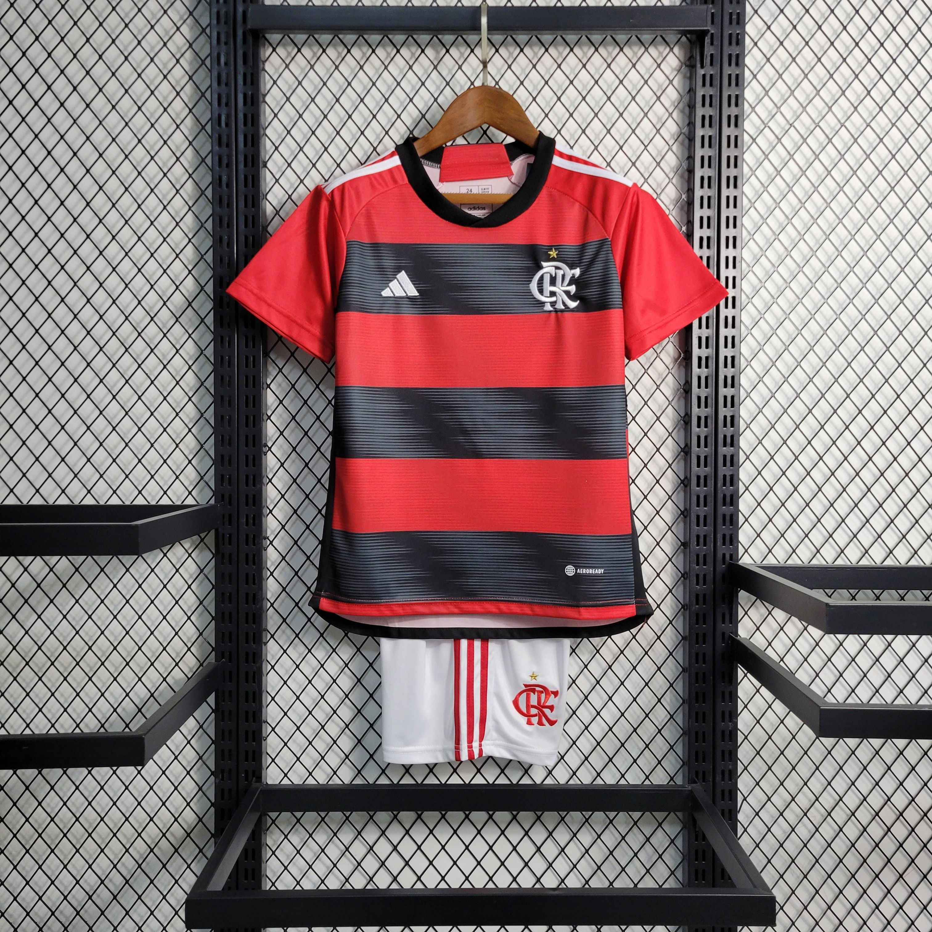 Kit Infantil 1 Adidas Flamengo 2023/2024