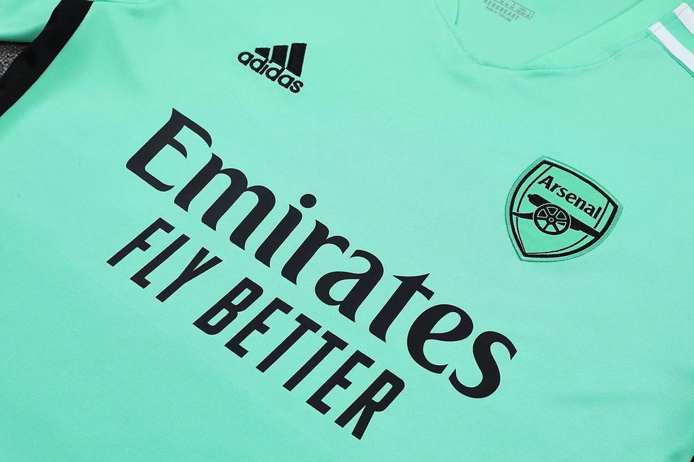Miniatura: Camisa Treino Adidas Arsenal Verde Acqua 2021/2022