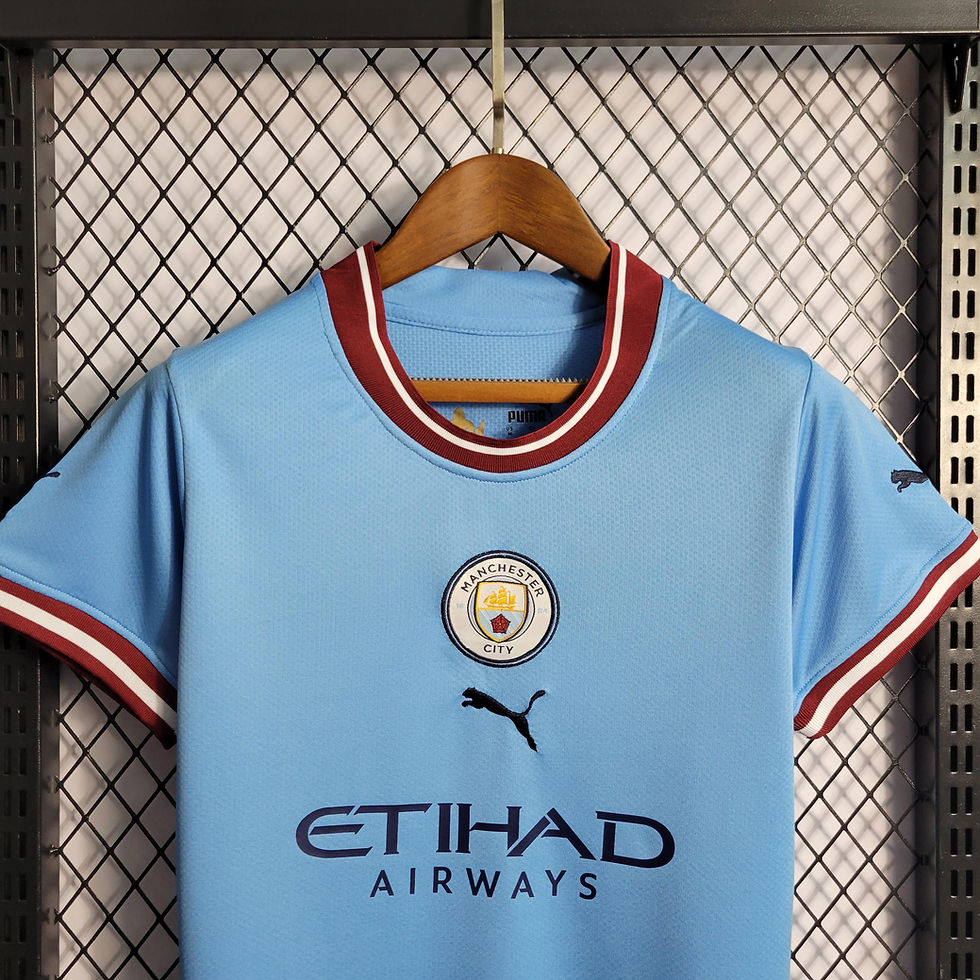 Miniatura: Camisa Puma Manchester City Home 2022/2023 Feminina