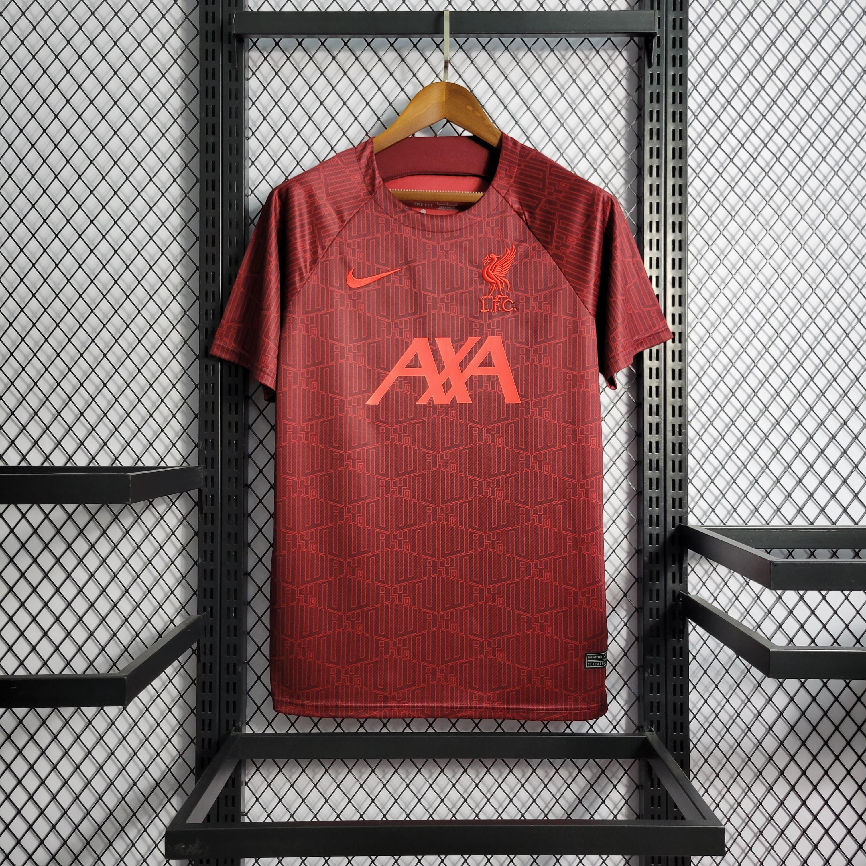 Camisa Pré Jogo Nike Liverpool 2022/2023