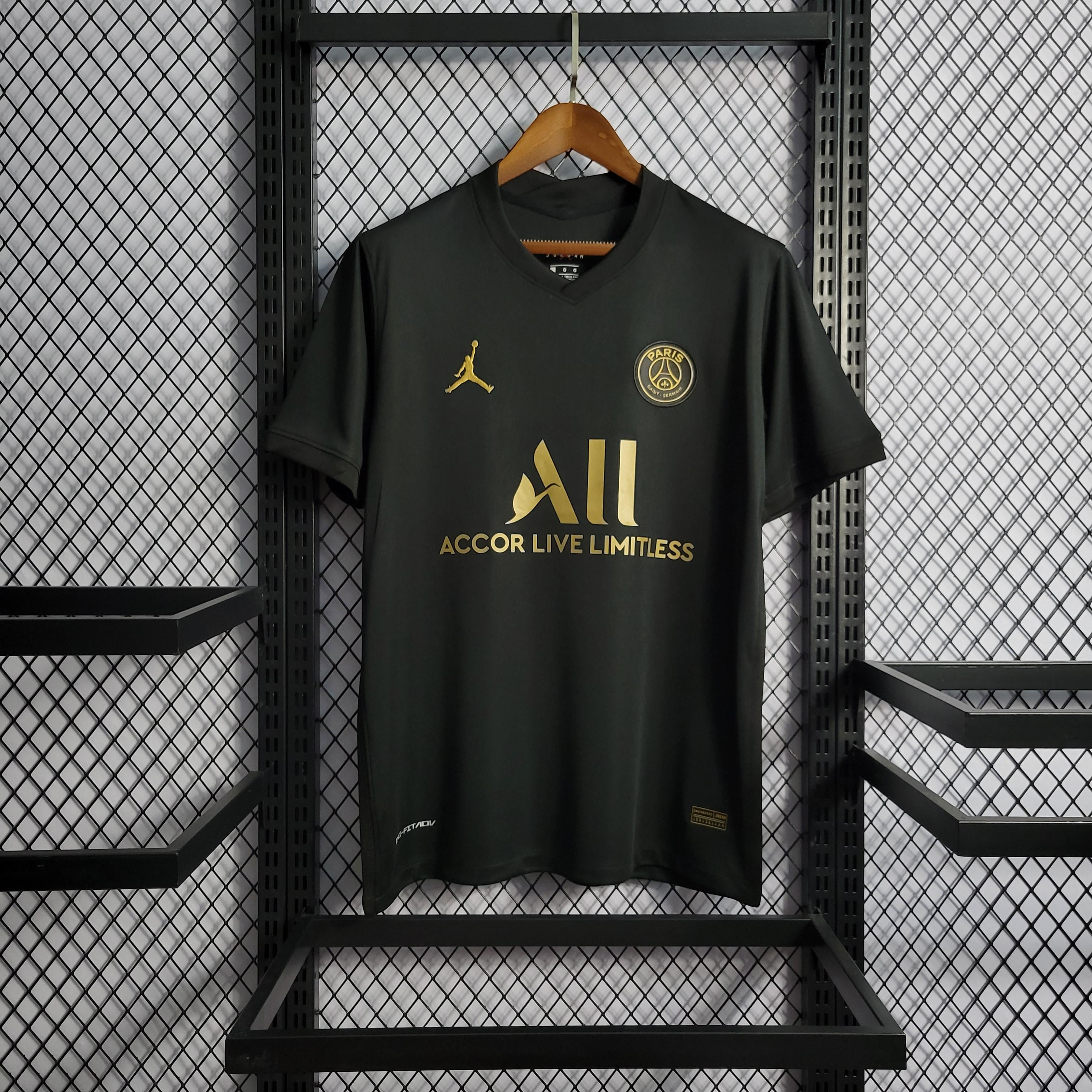 Camisa Treino Jordan PSG Black 2022/2023