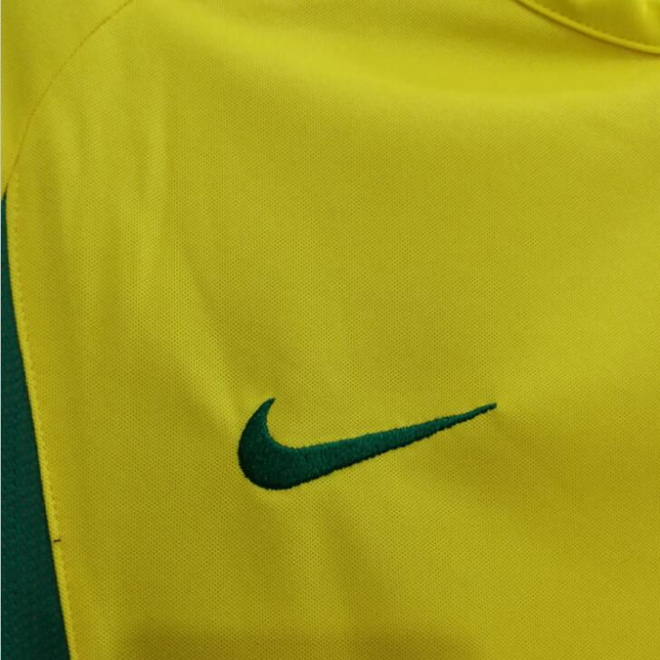 Thumbnail: Camisa Retrô Nike Brasil Home 2002