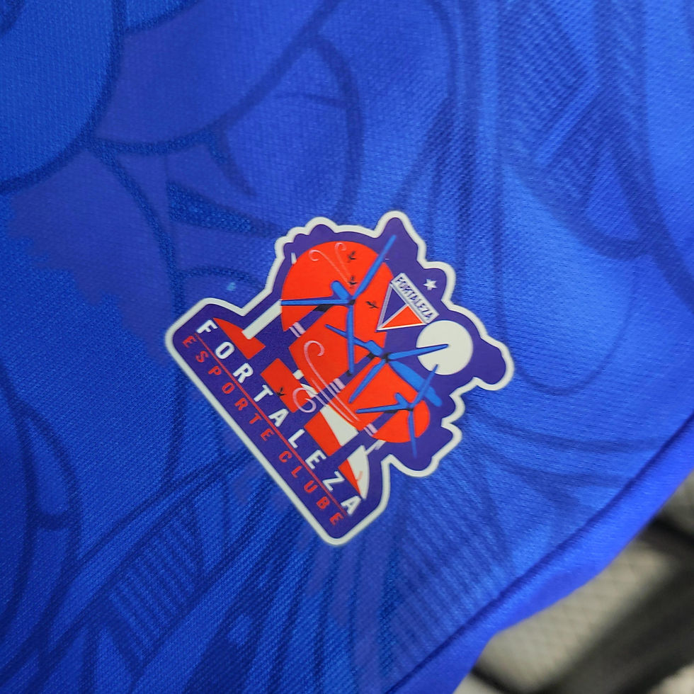 Miniatura: Camisa Goleiro Leão 1918 Fortaleza Copa do Nordeste 2023/2024