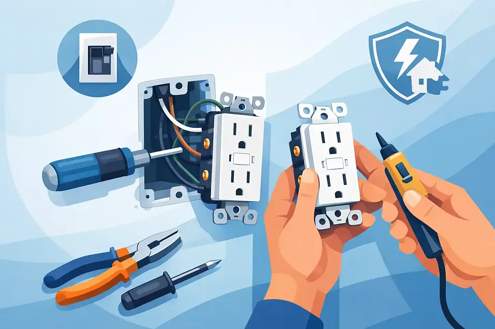 How to Replace GFCI Outlet Safely