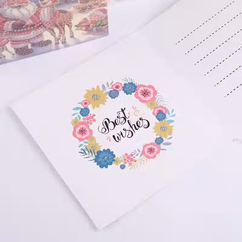 Thumbnail: 6 Pc Christmas Card Set in Your choice of 5 styles