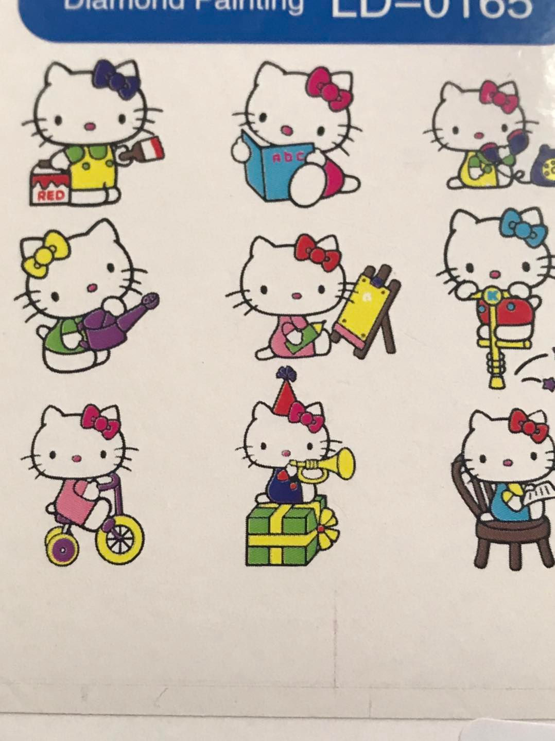 Hello Kitty Stickers (9)