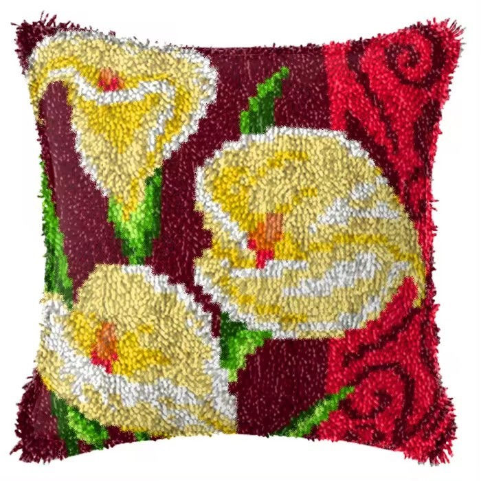 Thumbnail: Pillow Latch Hook 18x18 inch